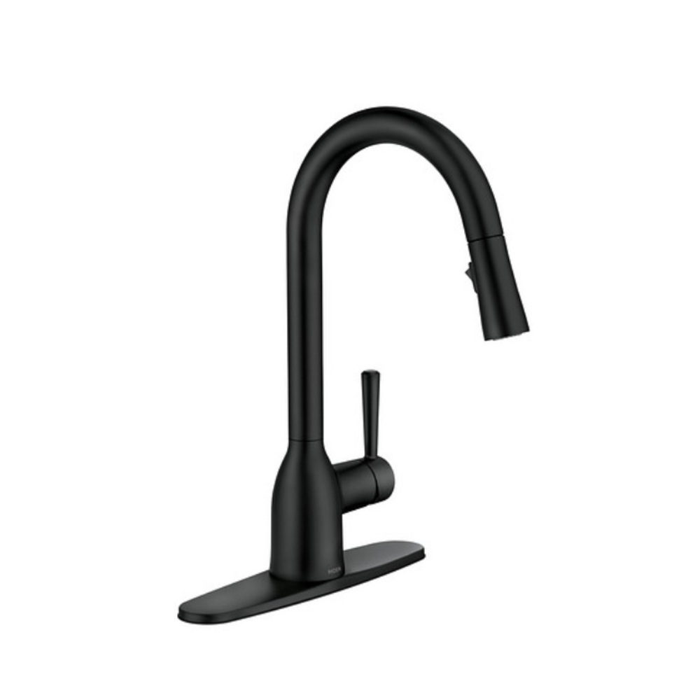 Adler Matte Black One-Handle High Arc
Kitchen Faucet